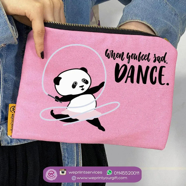 Makeup & Pencil Case-Panda - WE PRINT