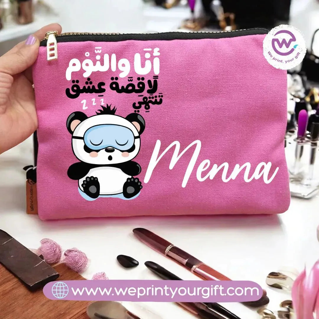 Makeup & Pencil Case- Panda - WE PRINT