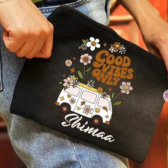 Makeup & Pencil Case- Retro - WE PRINT