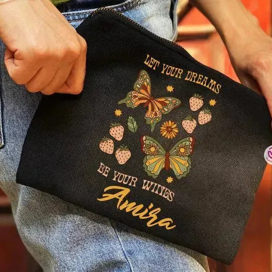 Makeup & Pencil Case- Retro - WE PRINT