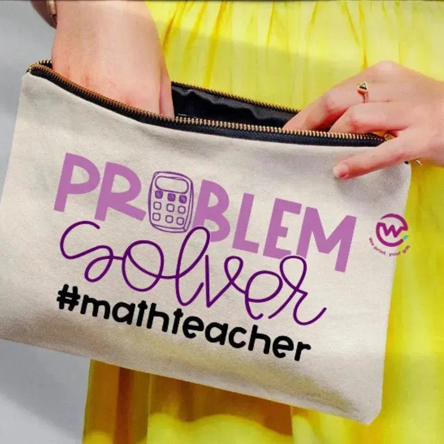 Makeup & Pencil Case- Teachers-A - WE PRINT