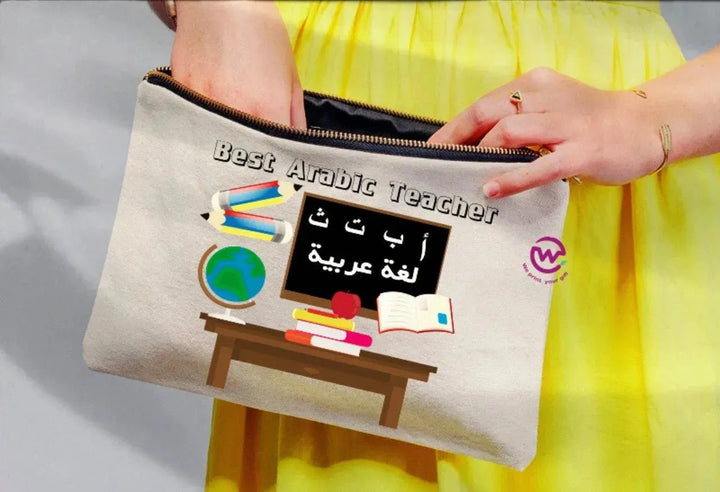 Makeup & Pencil Case- Teachers-A - WE PRINT