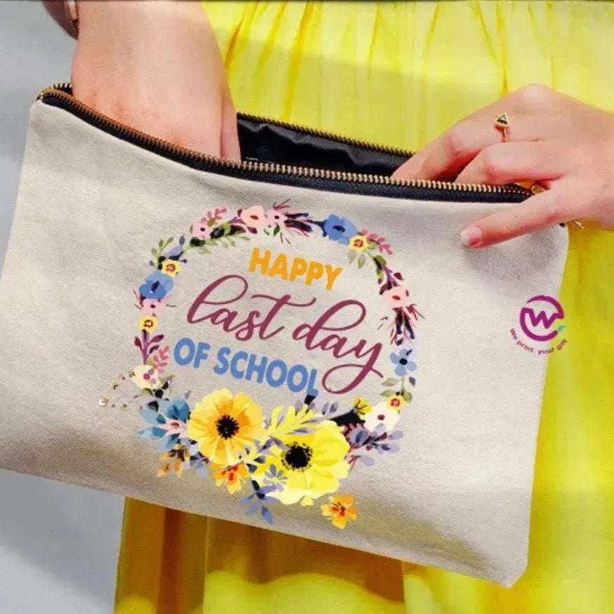 Makeup & Pencil Case- Teachers-A - WE PRINT