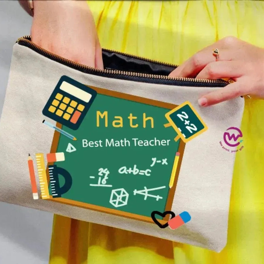 Makeup & Pencil Case- Teachers-A - WE PRINT