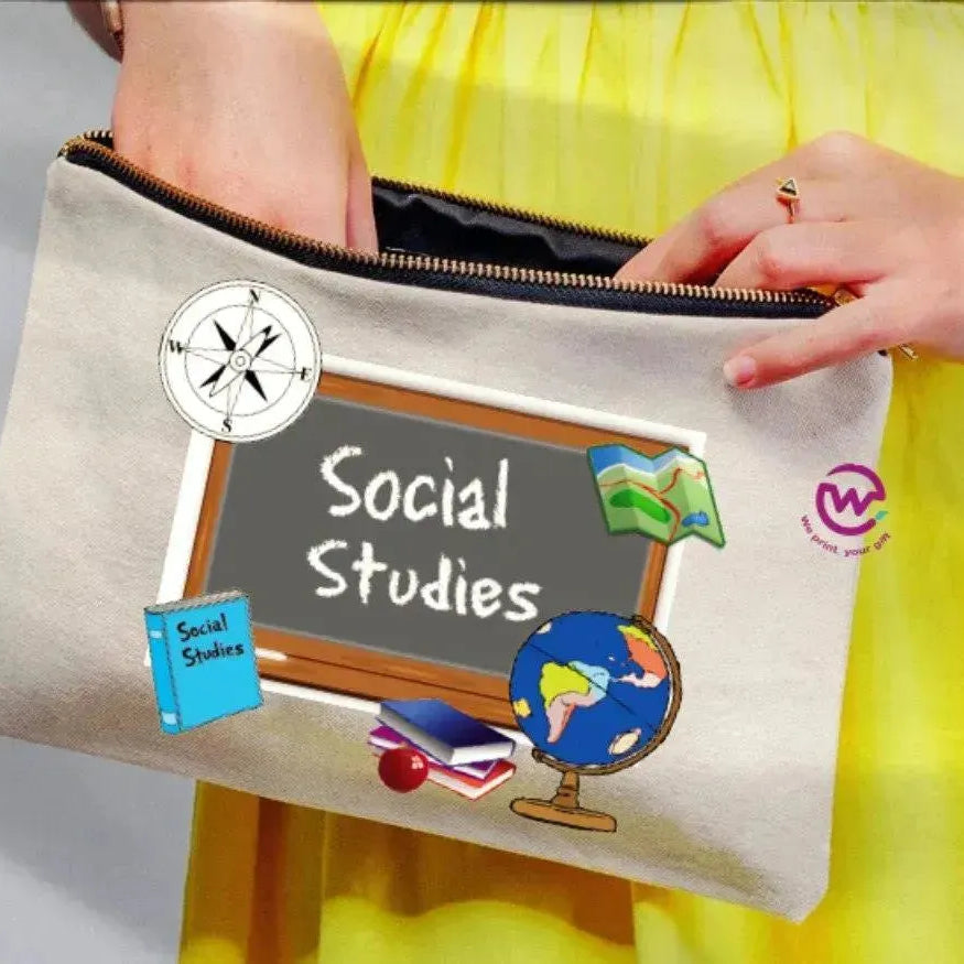 Makeup & Pencil Case- Teachers-A - WE PRINT