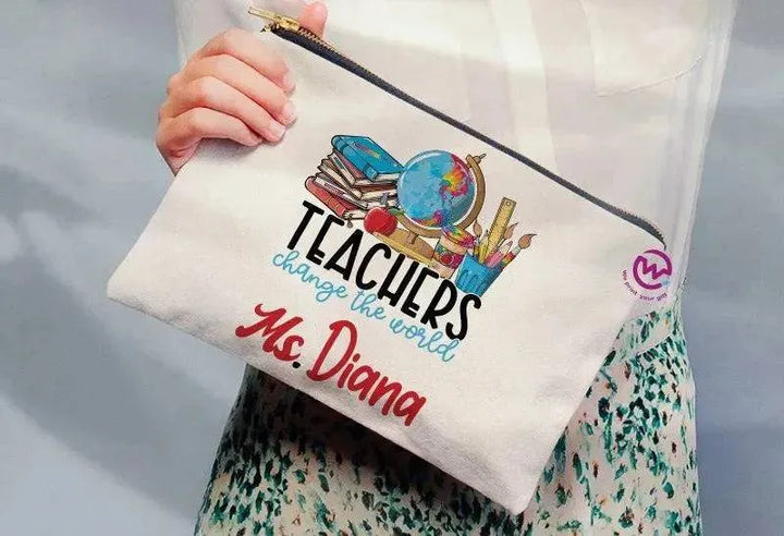 Makeup & Pencil Case-Teachers - WE PRINT