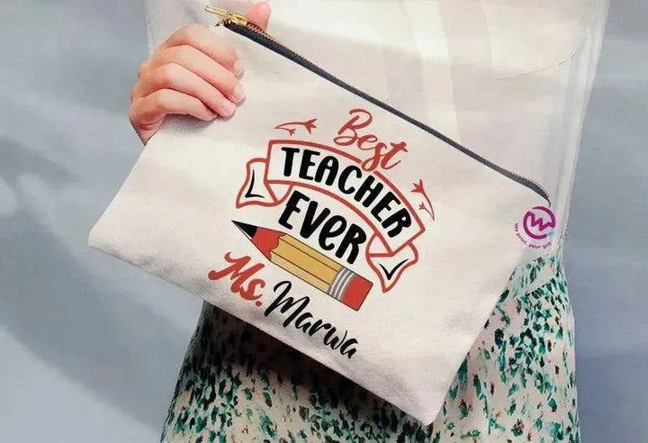 Makeup & Pencil Case-Teachers - WE PRINT