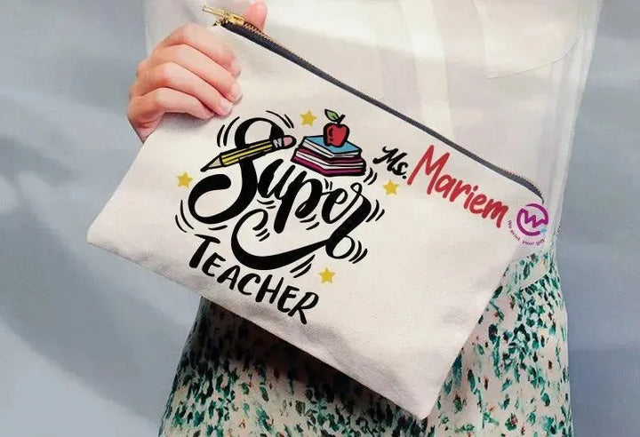 Makeup & Pencil Case-Teachers - WE PRINT