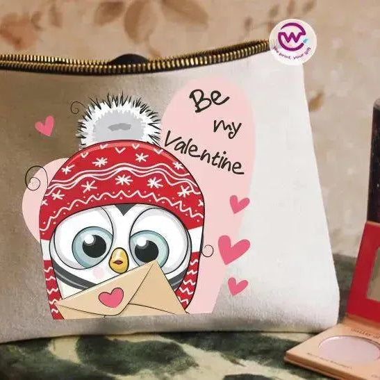 Makeup & Pencil Case- Valentine's Day - WE PRINT