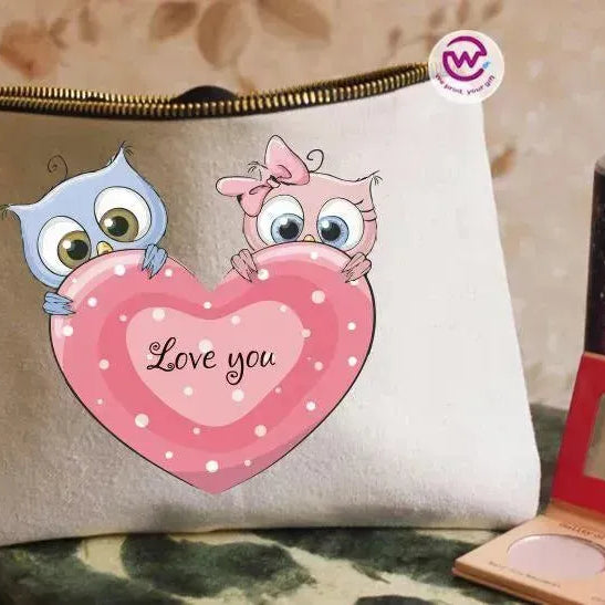 Makeup & Pencil Case- Valentine's Day - WE PRINT
