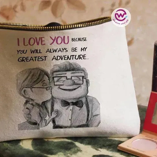 Makeup & Pencil Case- Valentine's Day - WE PRINT