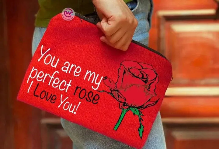 Makeup & Pencil Case-Valentine's - WE PRINT