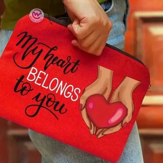 Makeup & Pencil Case-Valentine's - WE PRINT