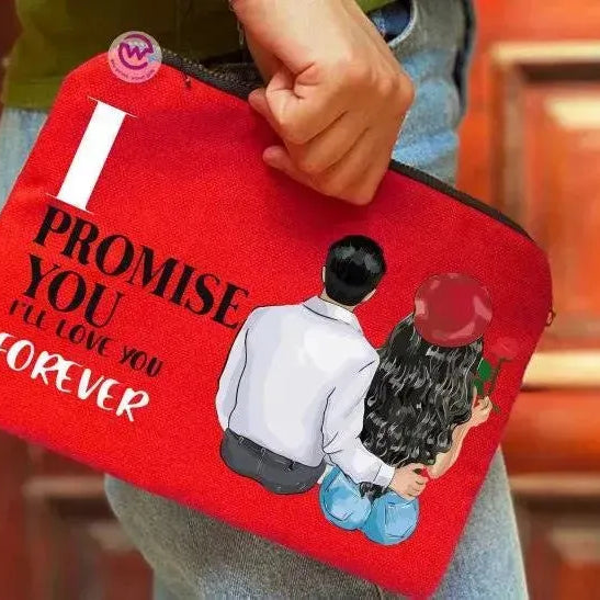 Makeup & Pencil Case-Valentine's - WE PRINT