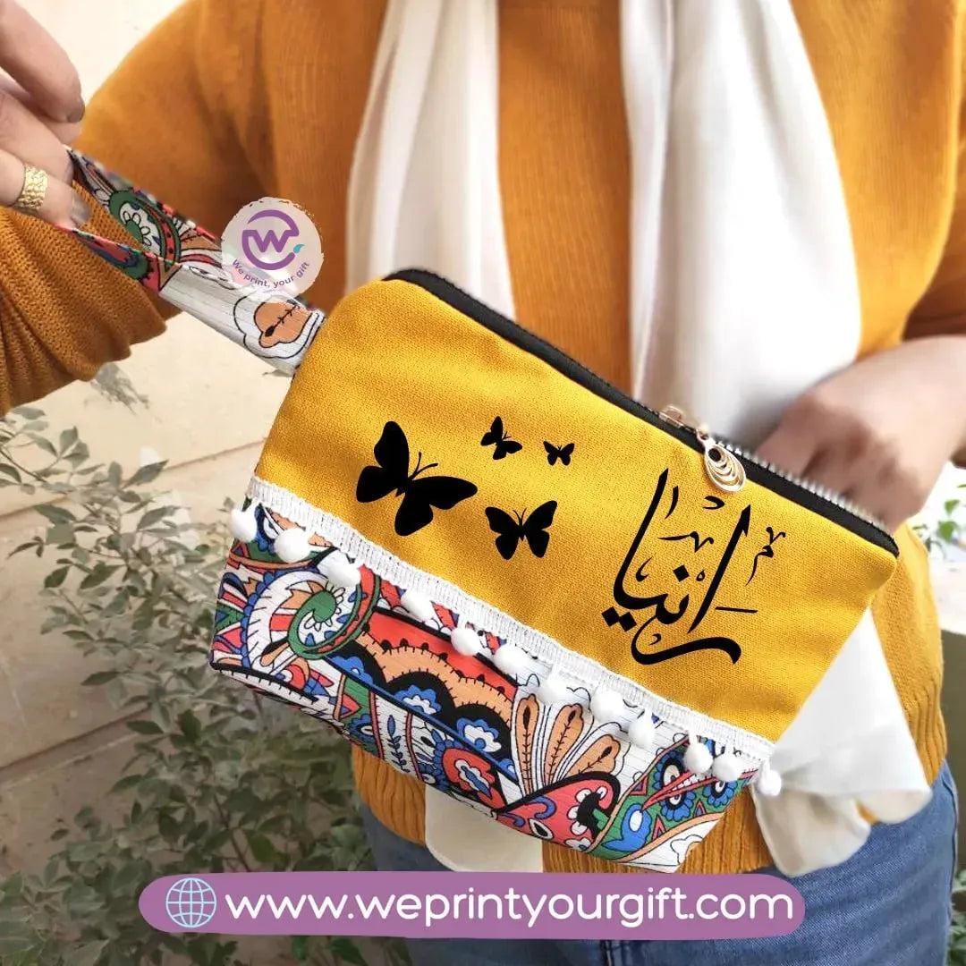 Makeup Clutch-Arabic Names - WE PRINT