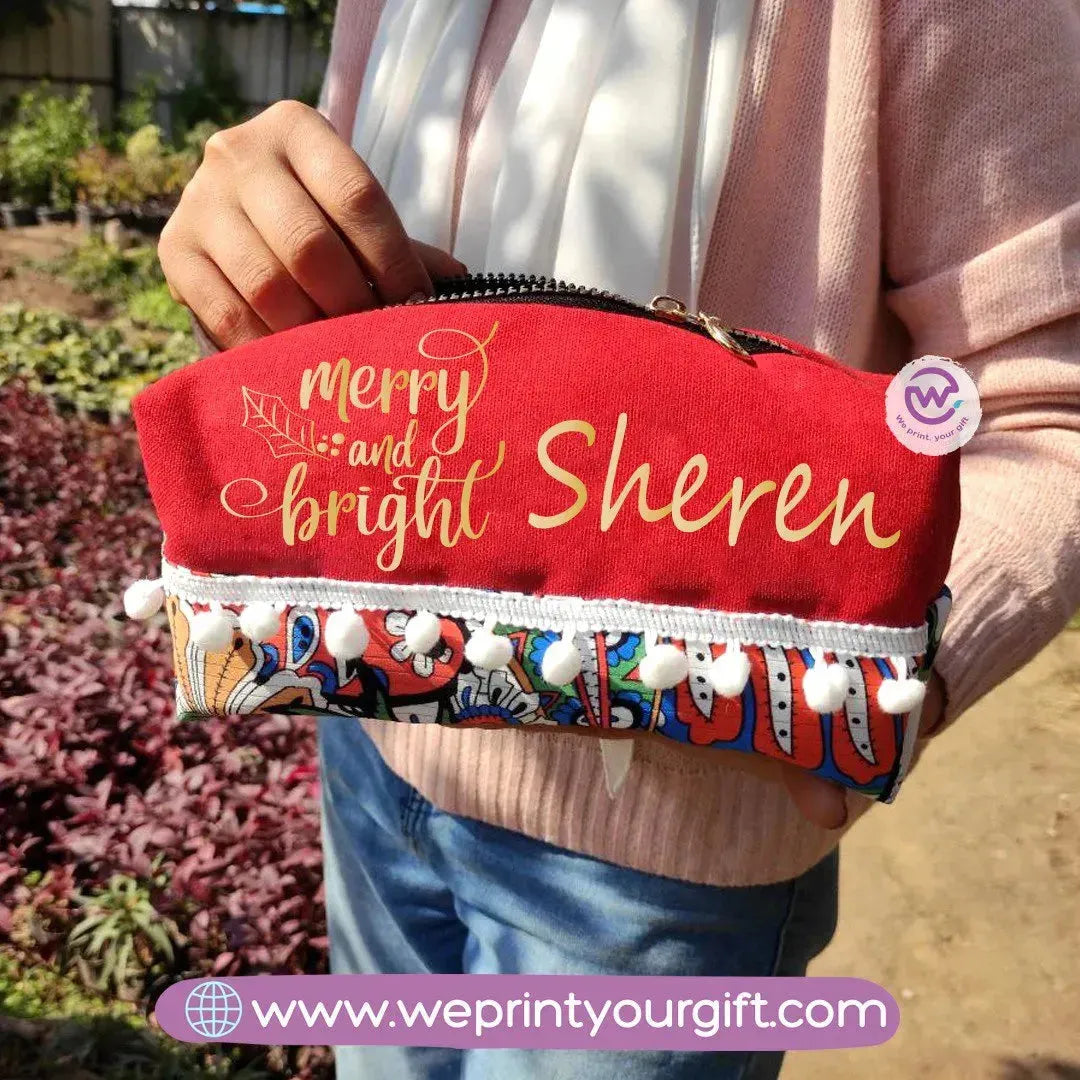 Makeup Pouch Bag-Christmas - WE PRINT