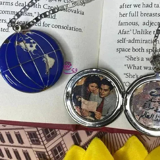 Map necklace - WE PRINT