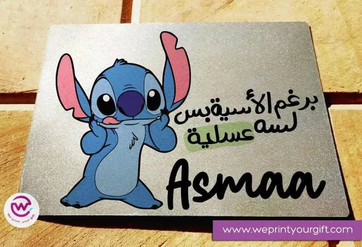 Metal Wall Sign -Stitch (Lilo & Stitch) - WE PRINT