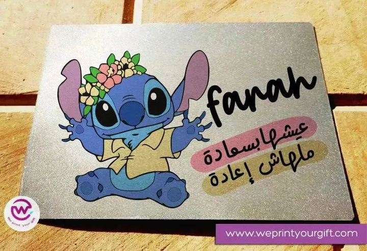 Metal Wall Sign -Stitch (Lilo & Stitch) - WE PRINT