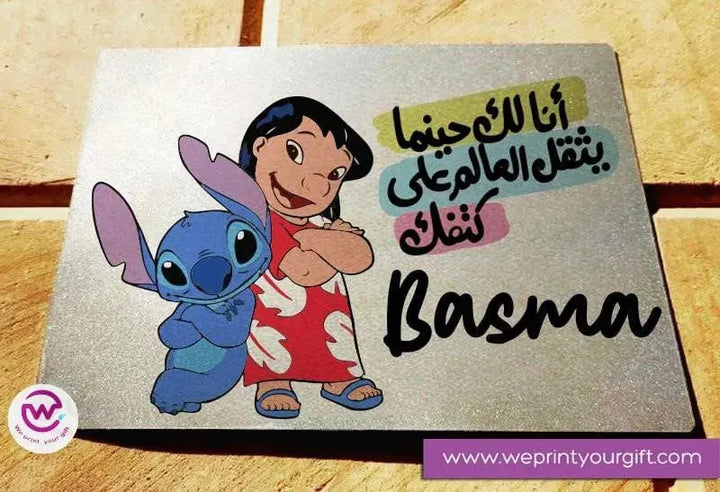 Metal Wall Sign -Stitch (Lilo & Stitch) - WE PRINT