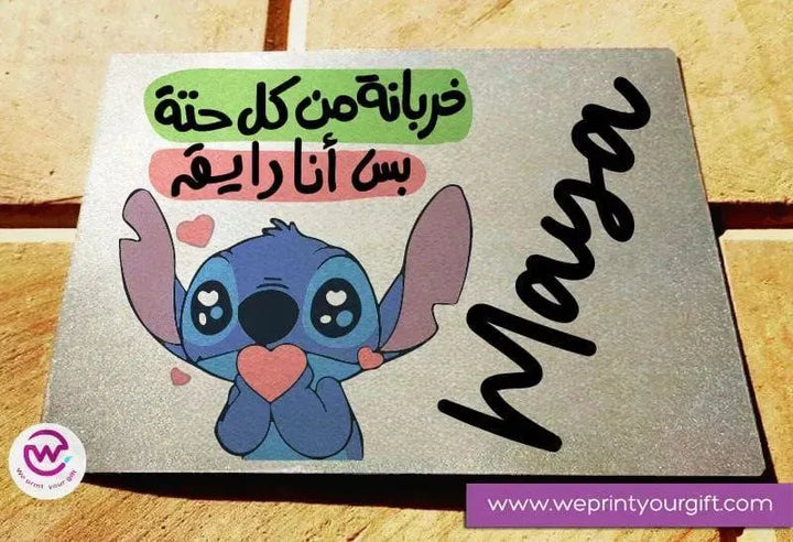 Metal Wall Sign -Stitch (Lilo & Stitch) - WE PRINT