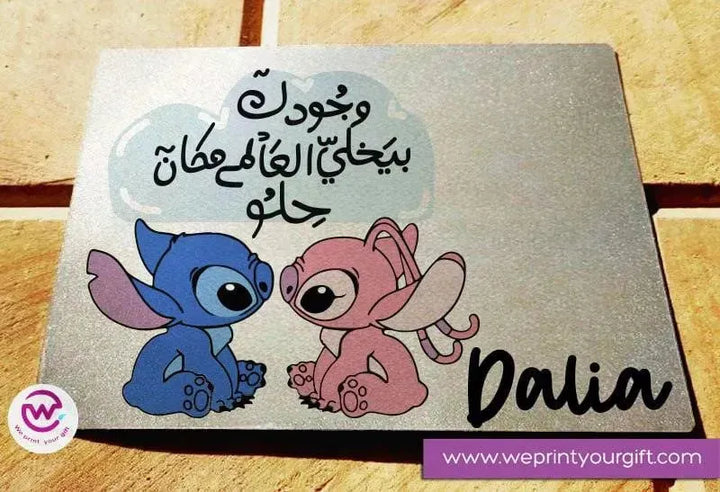 Metal Wall Sign -Stitch (Lilo & Stitch) - WE PRINT