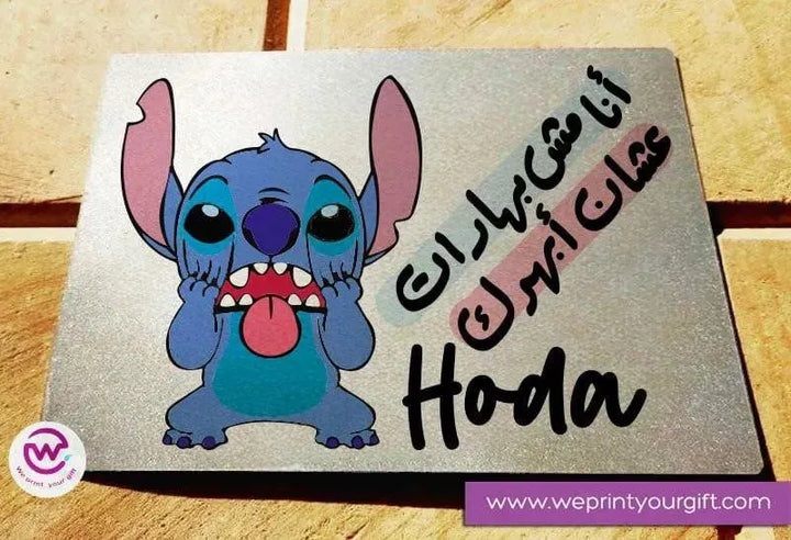 Metal Wall Sign -Stitch (Lilo & Stitch) - WE PRINT