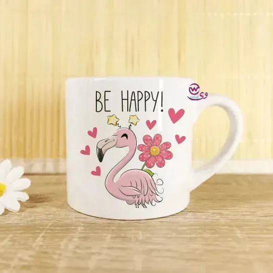 Mini-Mug -Flamingos - WE PRINT