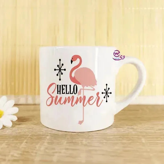 Mini-Mug -Flamingos - WE PRINT