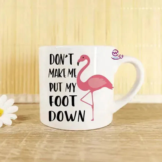 Mini-Mug -Flamingos - WE PRINT