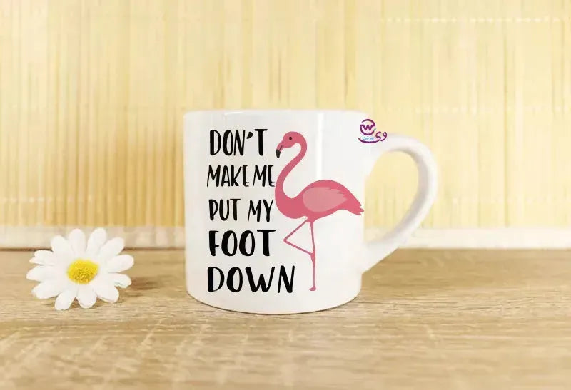 Mini-Mug -Flamingos - WE PRINT