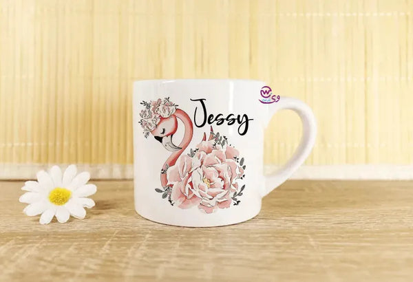 Mini-Mug -floral Names - WE PRINT