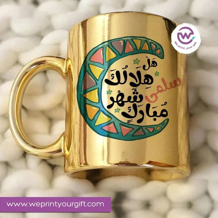 Mirror Ceramic -Gold -Ramdan-A - WE PRINT