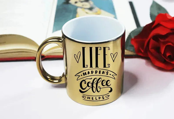 Mirror Ceramic Mug - Coffee Lovers - WE PRINT