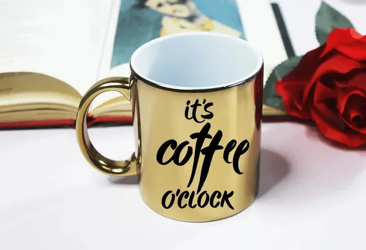 Mirror Ceramic Mug - Coffee Lovers - WE PRINT