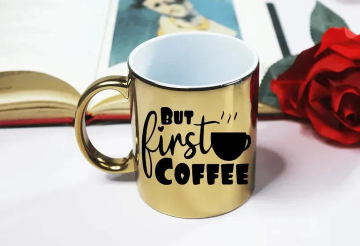 Mirror Ceramic Mug - Coffee Lovers - WE PRINT