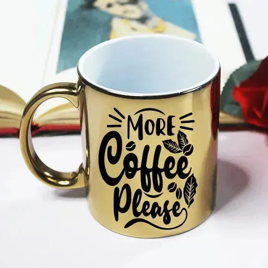 Mirror Ceramic Mug - Coffee Lovers - WE PRINT