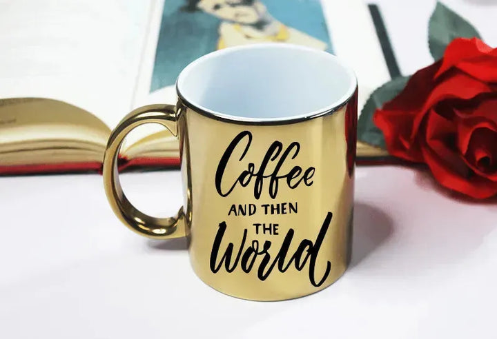 Mirror Ceramic Mug - Coffee Lovers - WE PRINT