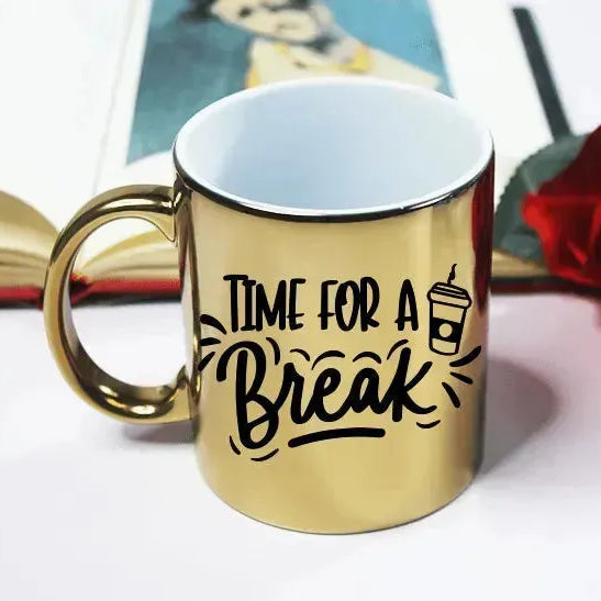 Mirror Ceramic Mug - Coffee Lovers - WE PRINT