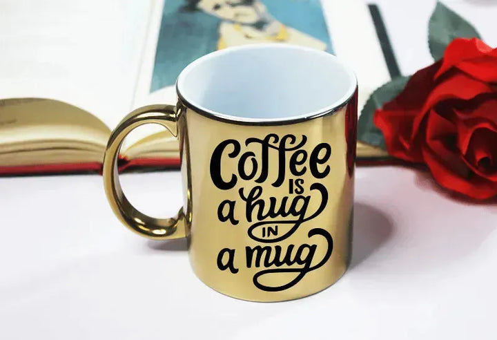 Mirror Ceramic Mug - Coffee Lovers - WE PRINT