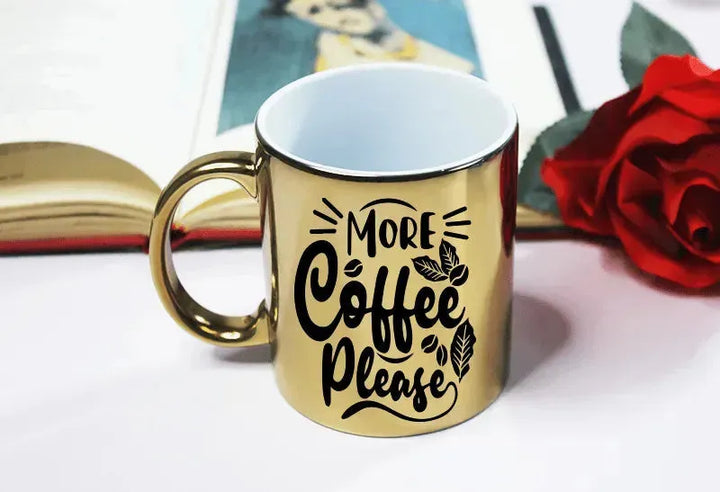 Mirror Ceramic Mug - Coffee Lovers - WE PRINT