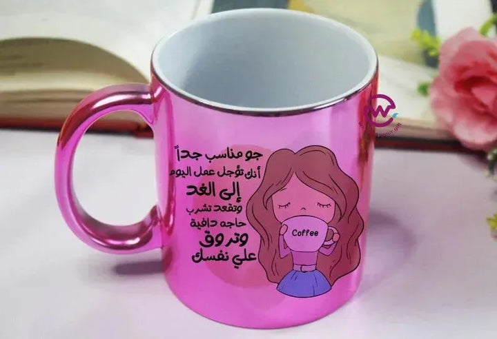 Mirror Ceramic Mug -comic-D - WE PRINT