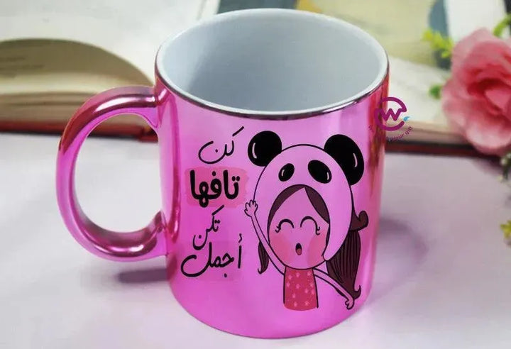 Mirror Ceramic Mug -comic-D - WE PRINT