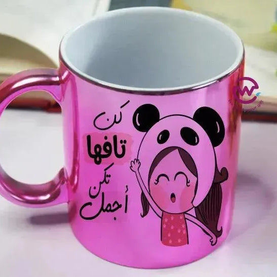 Mirror Ceramic Mug -comic-D - WE PRINT