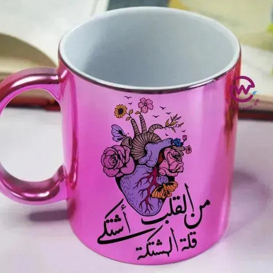 Mirror Ceramic Mug -comic-D - WE PRINT