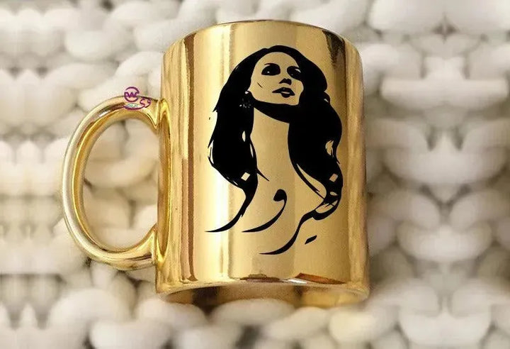 Mirror Ceramic Mug - Fairuz - WE PRINT