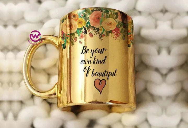 Mirror Ceramic Mug -Motivational designs - WE PRINT