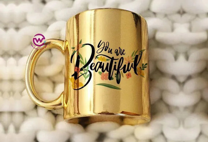 Mirror Ceramic Mug -Motivational designs - WE PRINT