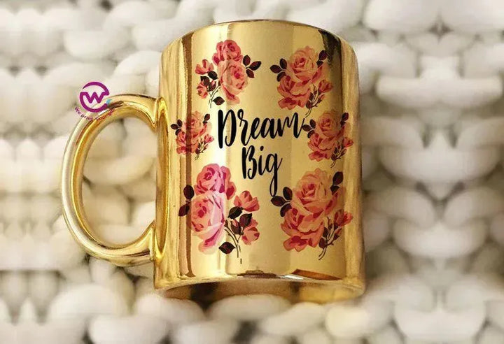 Mirror Ceramic Mug -Motivational designs - WE PRINT