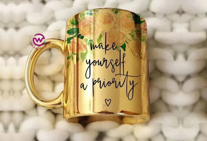 Mirror Ceramic Mug -Motivational designs - WE PRINT